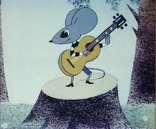 Load image into Gallery viewer, LITTLE MOUSE WITH A GUITAR PIN