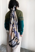 Load image into Gallery viewer, DAKS / ABSTRACT THIN SCARF