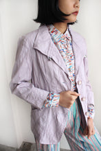 Load image into Gallery viewer, LAVENDER PLEATED BLAZER