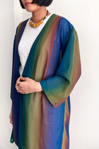 GRADIENT RAINBOW SHEER OUTER