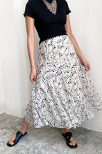Load image into Gallery viewer, SHATTERED DOTS GODET SKIRT