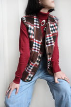 Load image into Gallery viewer, NURAWO CHECKERED THICK WOOL VEST