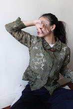 Load image into Gallery viewer, FOREST GREEN LACE SHIRT