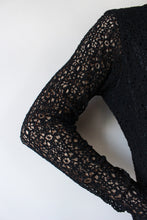 Load image into Gallery viewer, BLACK LACE TOP