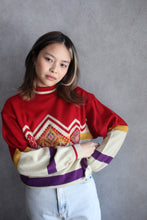 Load image into Gallery viewer, KENZO / COLORFUL HOMA WOOL SWEATER