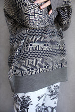 Load image into Gallery viewer, VERSACE / GEOMETRIC WOOL SWEATER