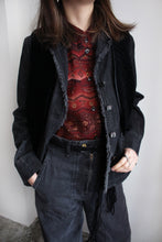 Load image into Gallery viewer, QUILTED SILK VELVET VEST