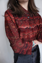 Load image into Gallery viewer, FORESTA JO MANDARIN BLOUSE