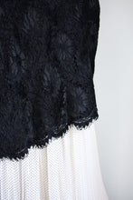 Load image into Gallery viewer, BLACK LACE FAUNA TUNIC