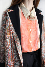Load image into Gallery viewer, TAPESTRY SHEER MANDARIN TUNIC