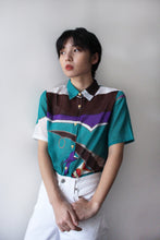 Load image into Gallery viewer, TEAL SAILOR BLOUSE