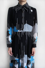 Load image into Gallery viewer, WATERFALL PRINT DRESS