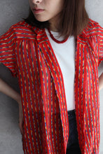 Load image into Gallery viewer, RAINBOW STRIPED SMOCK TOP