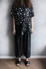 Load image into Gallery viewer, BLACK DOTTED OVERSIZED SHIRT