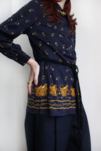Load image into Gallery viewer, NAUTICAL MOTIF BLOUSE