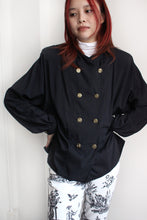 Load image into Gallery viewer, YESSICA / 80s BLACK BLAZER