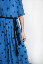 Load image into Gallery viewer, SKY BLUE DOTTED DRESS