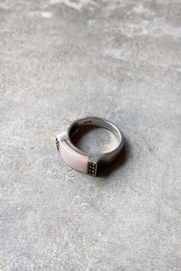 MOP STERLING SILVER RING