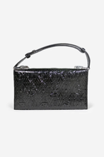 Load image into Gallery viewer, GIANFRANCO FERRÉ / EMBOSSED PATENT LEATHER SHOULDER BAG