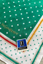 Load image into Gallery viewer, YSL / DOTTED HANDKERCHIEF