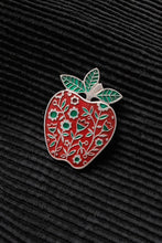 Load image into Gallery viewer, LARGE APPLE BROOCH