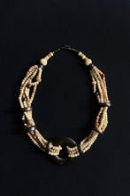 Load image into Gallery viewer, CARVED BEADS BOHO NECKLACE