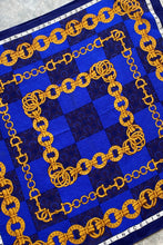 Load image into Gallery viewer, CELINE / ENGRAVED CHAINS HANDKERCHIEF