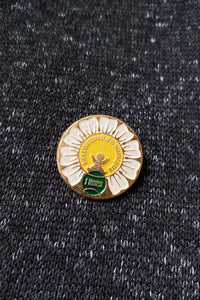CHILD IN A FLOWER PIN