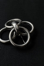 Load image into Gallery viewer, 60s SILVER CHROME BROOCH