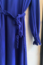 Load image into Gallery viewer, COBALT BLUE RUFFLES DRESS
