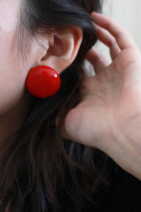 CLASSIC RED DOT EARRINGS