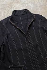 LUBERIN STITCHED ZIP UP TOP/JACKET