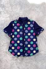 Load image into Gallery viewer, SATIN RAINBOW DOTTED SHIRT
