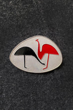 Load image into Gallery viewer, LARGE DUO FLAMINGO BROOCH