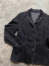 Load image into Gallery viewer, FRINGES GRAY DENIM JACKET