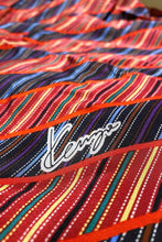 Load image into Gallery viewer, KENZO / RAINBOW STRIPED SILK SCARF