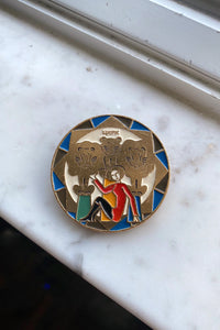 LIONS IN CIRCUS PIN