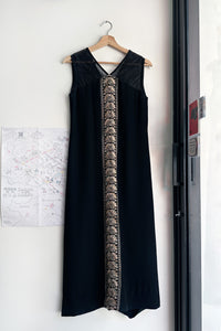 ÉPRISE / EMBROIDERED LACE LONG DRESS