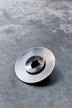 Load image into Gallery viewer, CONCENTRIC PEWTER BROOCH