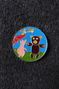 POOH AND PIGLET PIN