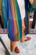 Load image into Gallery viewer, GRADIENT RAINBOW SHEER OUTER