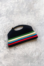 Load image into Gallery viewer, RAINBOW STRIPED NOVELTY PURSE