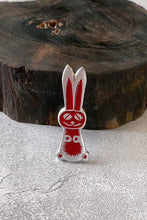 Load image into Gallery viewer, RED HARE PIN