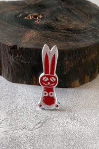 RED HARE PIN