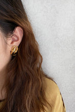 Load image into Gallery viewer, GOLD SIGMA EARRINGS