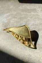 Load image into Gallery viewer, JJ / TEXTURED TRIANGULAR BROOCH
