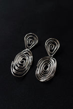 Load image into Gallery viewer, TWINS SPIRAL DANGLING EARRINGS