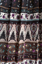 Load image into Gallery viewer, ETHNIC YADA FLORAL PLEATED SKIRT